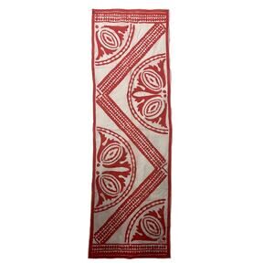 Vintage Vera Neumann Scarf - signed - Semi Sheer - Red